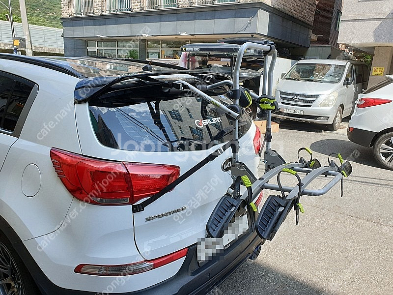 아트원 이지랙 2대용 및 버즈렉 파일럿2.3(2대용,3대용) 후미형자전거캐리어 최저가--4